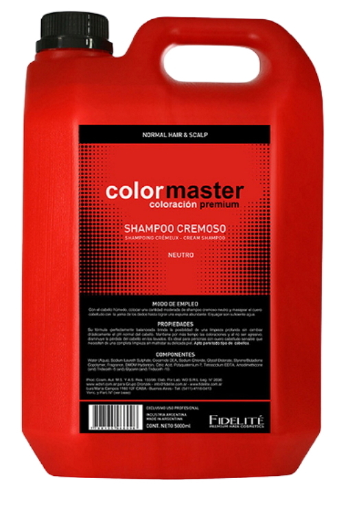 FIDELITE SHAMPOO CREMOSO NEUTRO X 5000 ML.